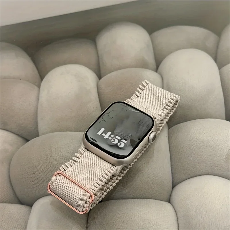 Solo Loop Strap - Elastisches Nylonband aus Spitze für Damen,