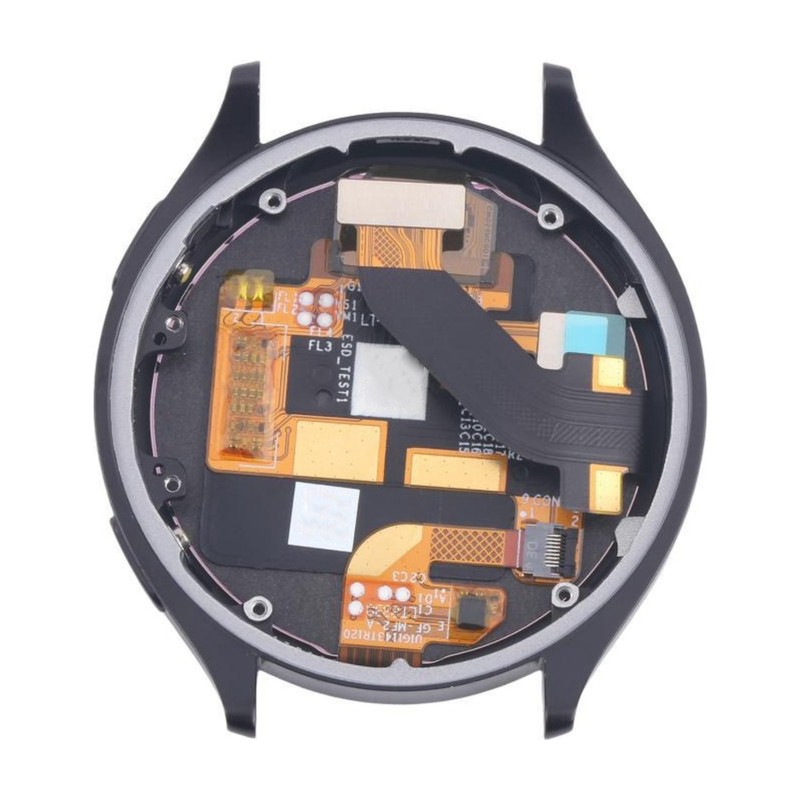 Smartwatch Watch Accessories - AB25-Touchscreen-Montage LCD mit Rahmen Schwarz Ersatz