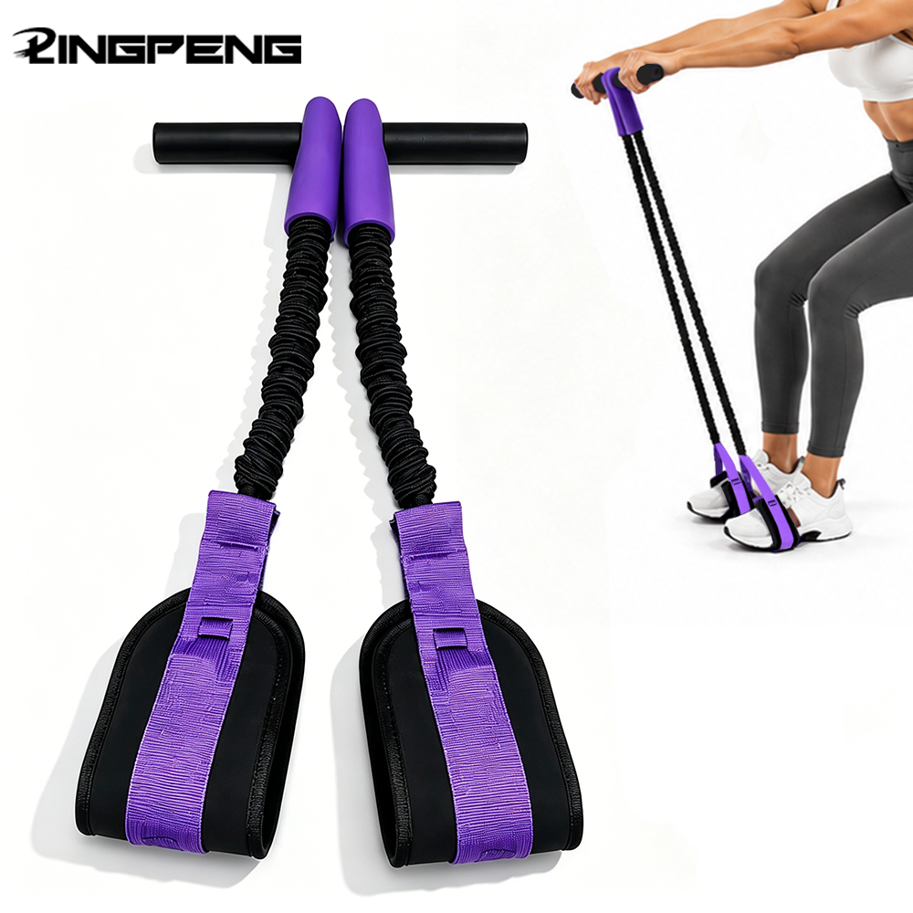 Milanaise Mesh Band - Professionelles Sit-Up-Gerät, Fitness-Widerstandsbänder, elastische Mehrzweck-Stretchbänder, AB-Trainings-Pedal-Übungsbänder,