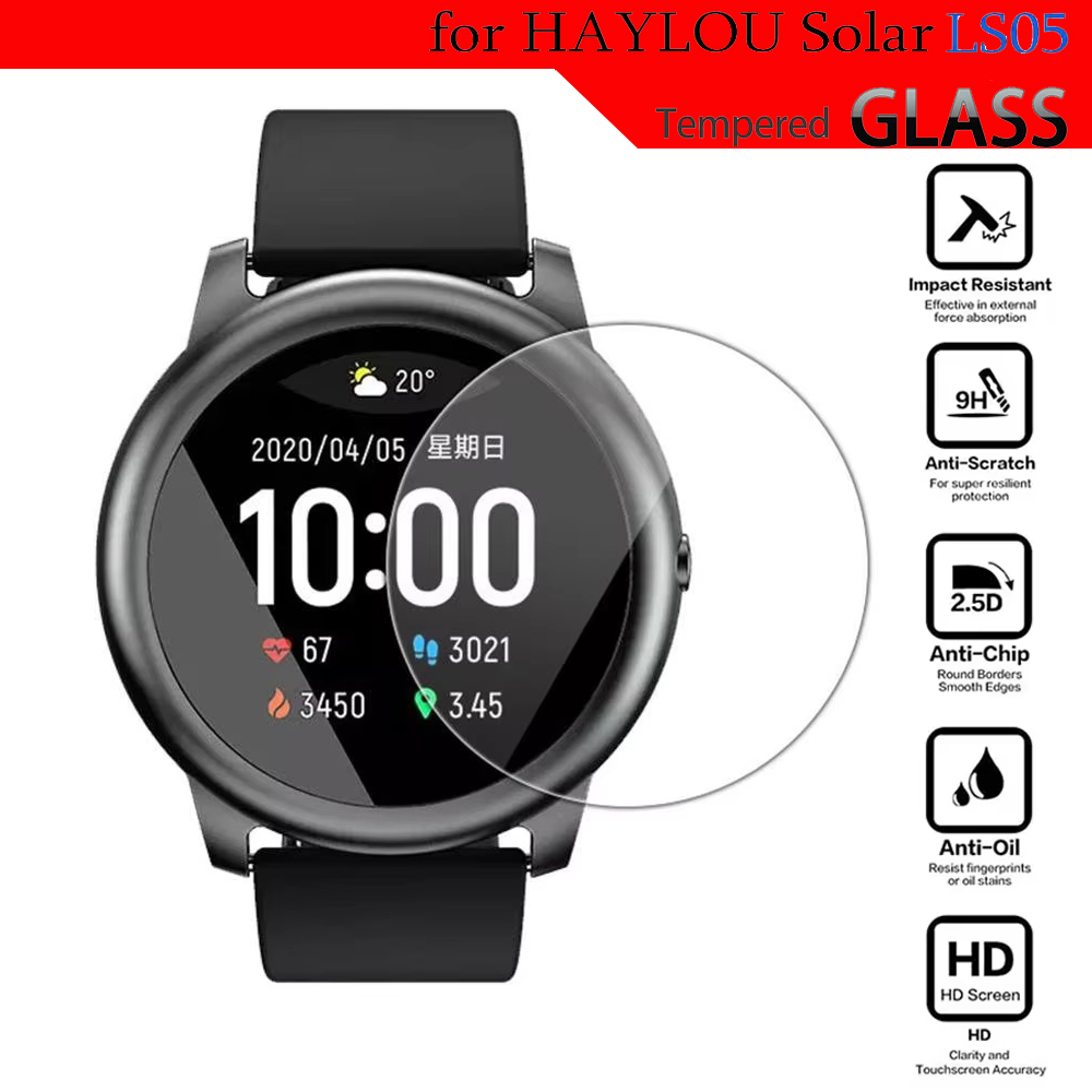 Smartwatch Watch Accessories - Gehärtetes Glas für HayLou Solar LS05