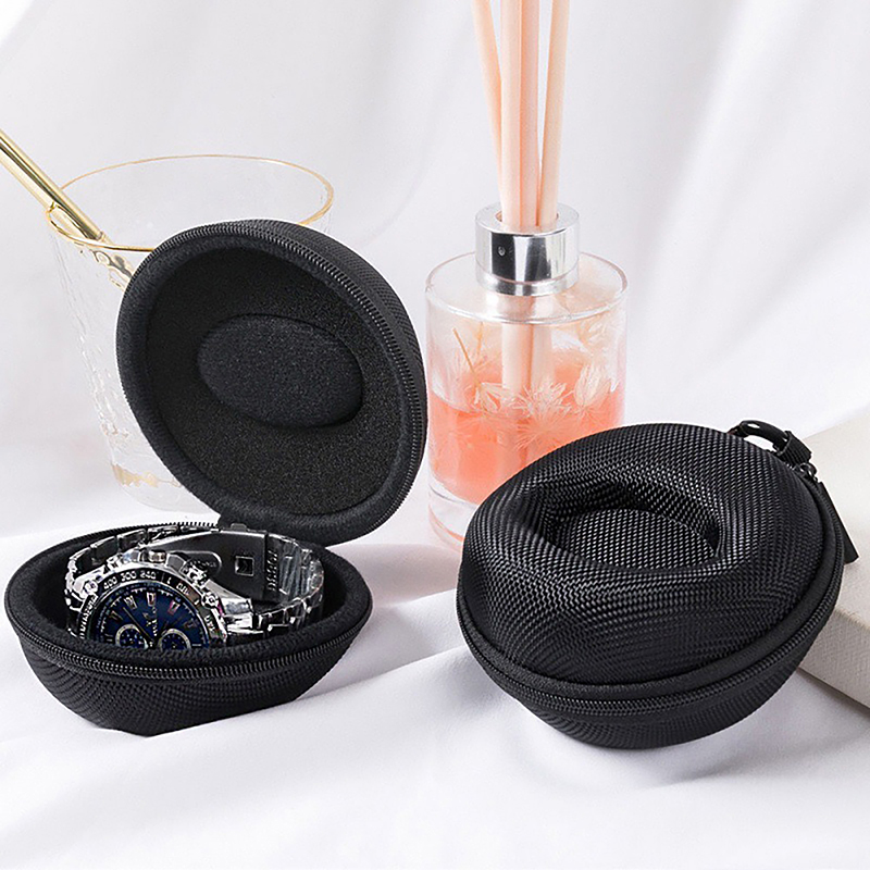 Smartwatch Store - 1 Stück Uhrenaufbewahrungsbox, stoßfest, tragbare Reise-Aufbewahrungsbox,