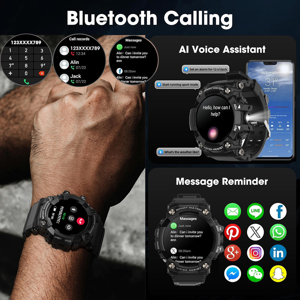 Outdoor Realtek Smartwatch mit – Smartwatch Store Bewertung und Preis