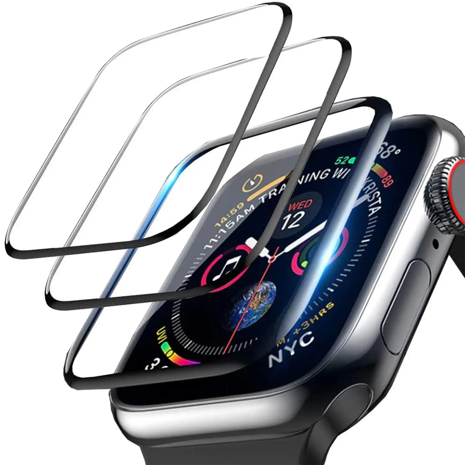 3D gehärtetes Glas für Apple W – Apple Smartwatch Accessories Bewertung und Preis