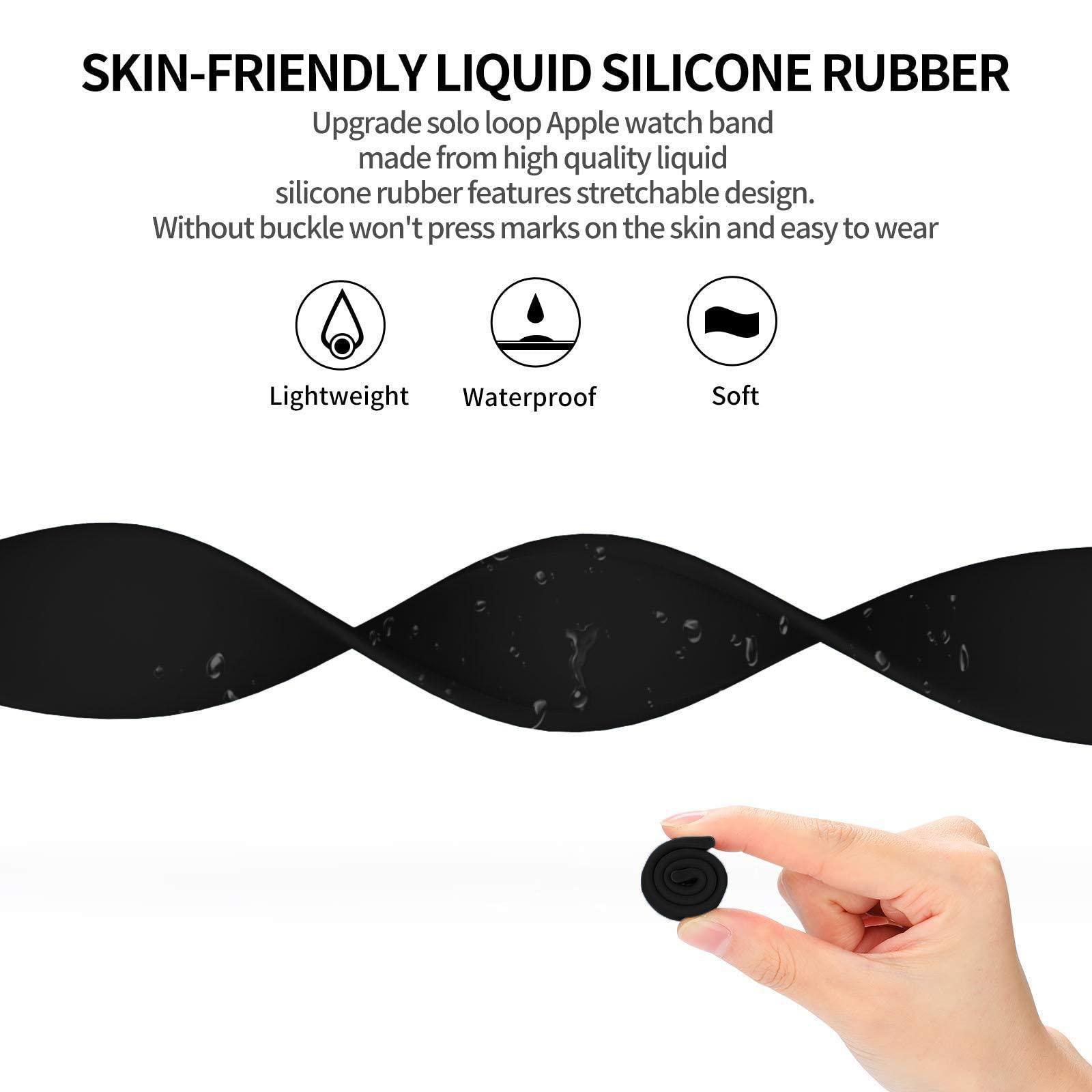 Solo Loop Silikon für Apple Wa – Solo Loop Strap Bewertung und Preis