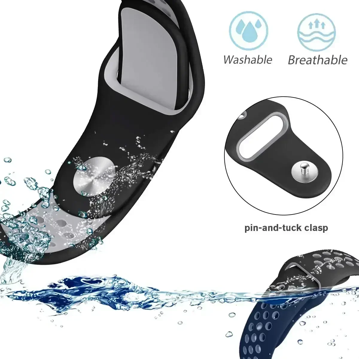 20 mm 22 mm atmungsaktives zwe – Motorola Smartwatch Accessories Bewertung und Preis