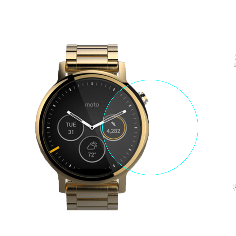 5Pcs Gehärtetem Glas Schutz Fi – Motorola Smartwatch Accessories Bewertung und Preis