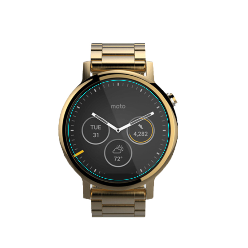 5Pcs Gehärtetem Glas Schutz Fi – Motorola Smartwatch Accessories Bewertung und Preis