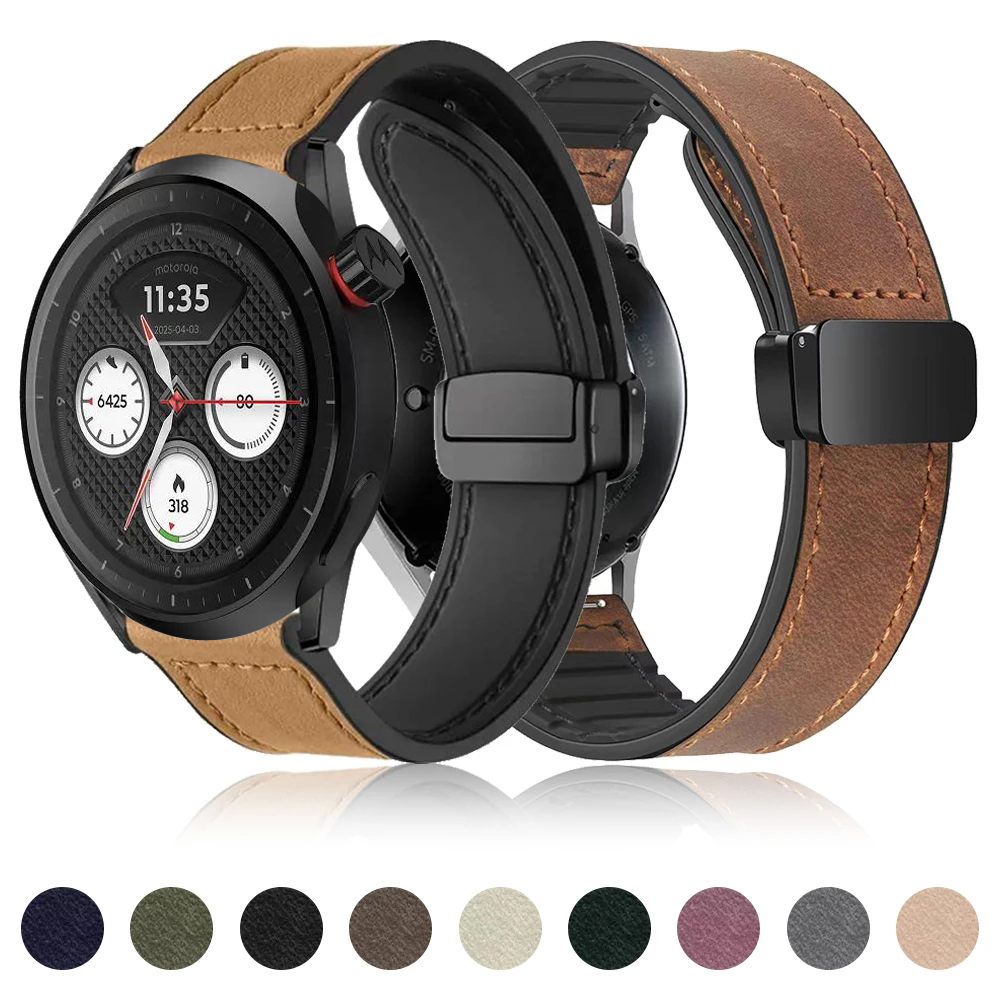 Weiches Lederarmband für Motor – Motorola Smartwatch Accessories Bewertung und Preis