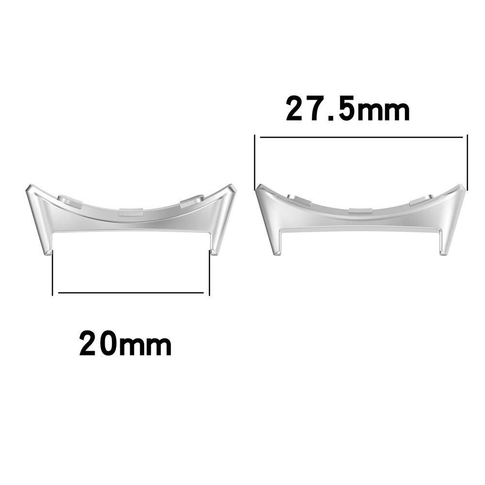 2PCS 20mm Metall Stecker für G – Smartwatch Watch Accessories Bewertung und Preis