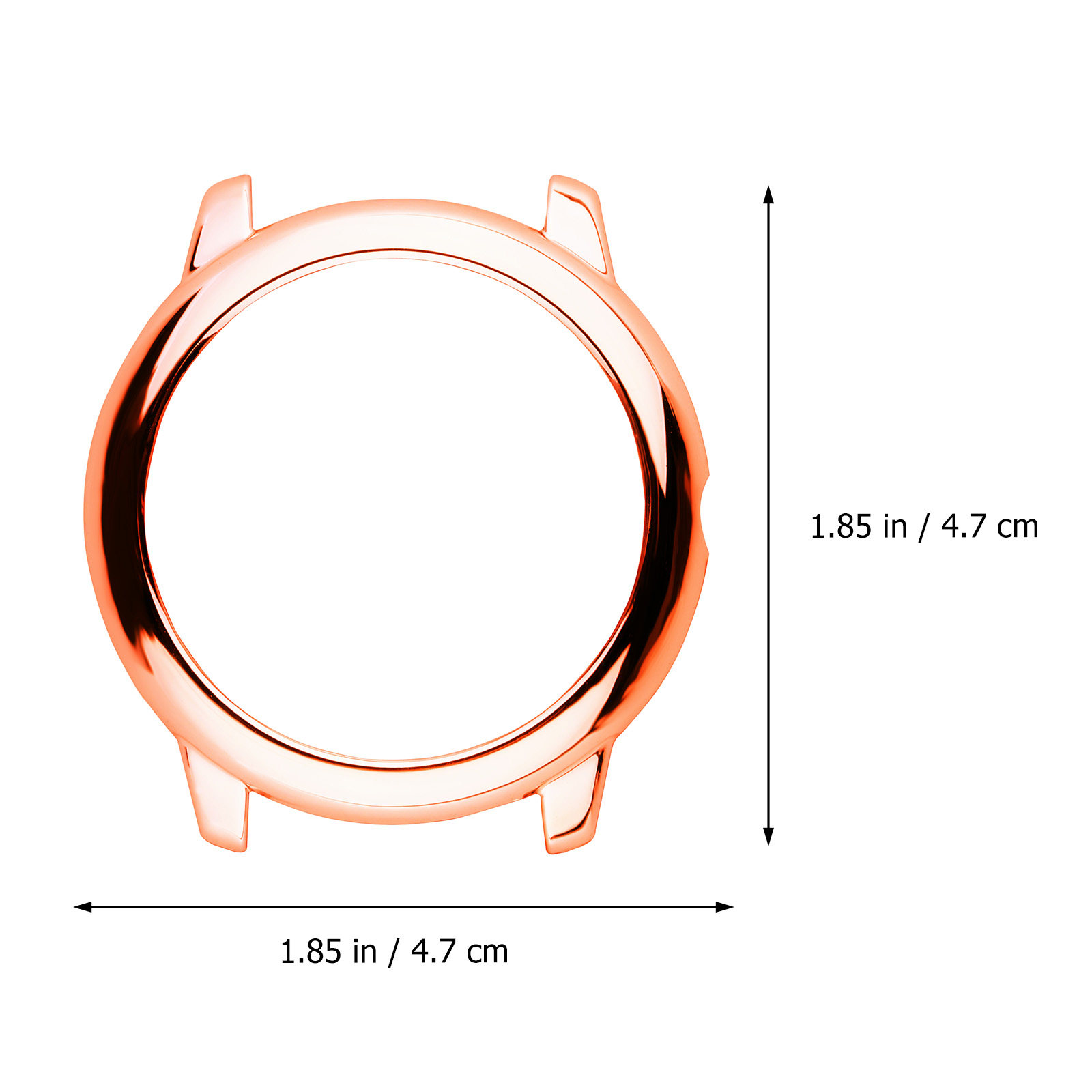 1 Stück Metallfarbene Schutzhü – Smartwatch Watch Accessories Bewertung und Preis